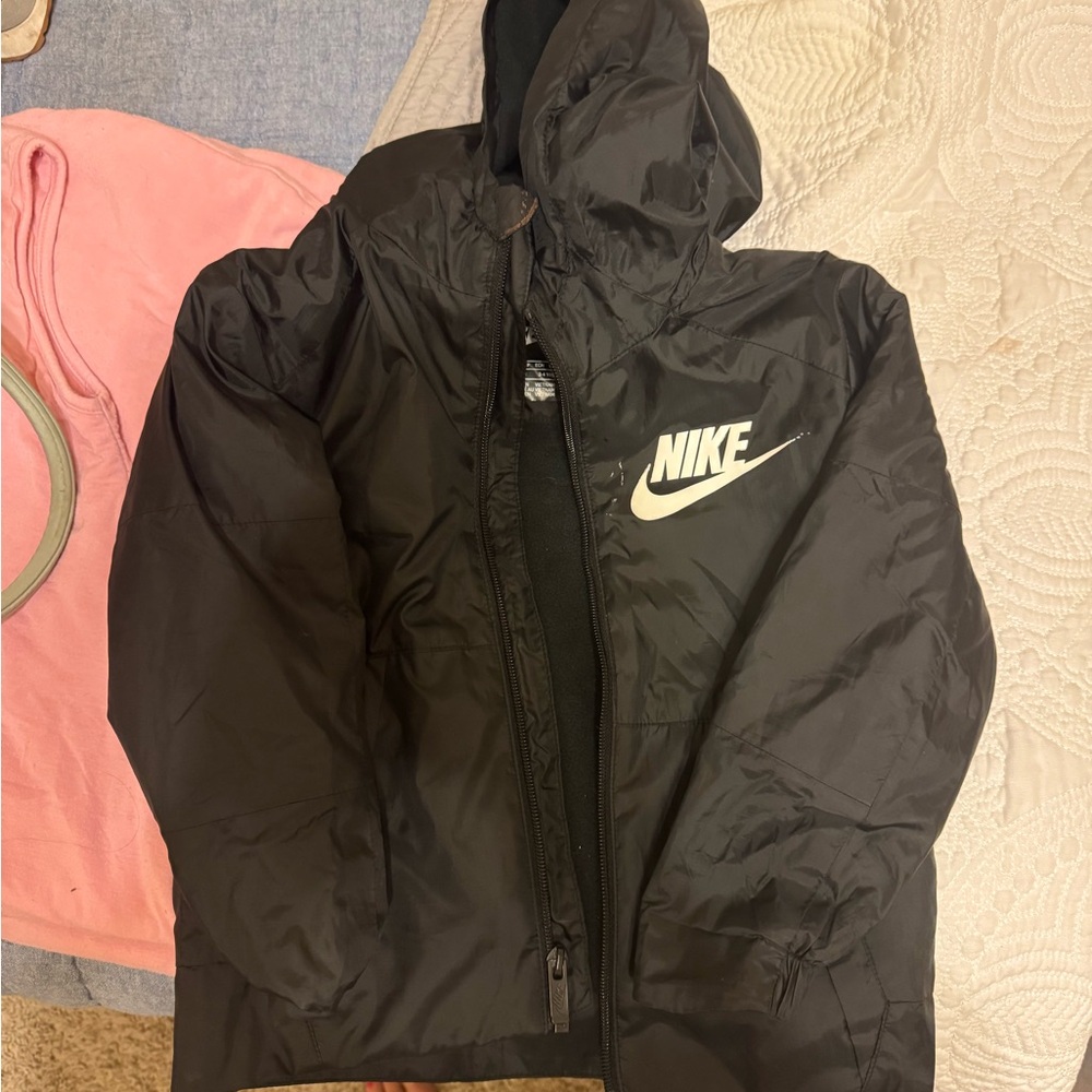 Nike Black Windbreaker Jacket